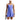 Women's Court Dri-FIT Advantage Strap Tennis Dress Sapphire and Black