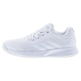 Women's AvaFlash 2 Tennis Shoes White and Silver Metallic,Footwear,Adidas,,,Tennis Express,IH4669-F2602copy_e8db057e-ad46-49dd-90eb-f25ae690a6b5
