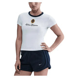 Women's Court Club Sportswear Challenge Knit Mid Crop Top-Apparel-Nike-IH7802-100-Tennis Express