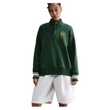 Women's Phoenix Fleece Oversized Long Sleeve Quarter Zip Tennis Top-Apparel-Nike-IH7804-323-Tennis Express