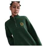 Women's Phoenix Fleece Oversized Long Sleeve Quarter Zip Tennis Top-Apparel-Nike-IH7804-323_1-Tennis Express