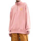 Women's Phoenix Fleece Oversized Long Sleeve Quarter Zip Tennis Top-Apparel-Nike-IH7804-F25-819-Tennis Express