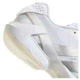 Women's Adizero Ubersonic 5 Tennis Shoes White and Silver Metallic-Footwear-Adidas-IH8103-S25-7-Tennis Express