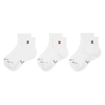 Unisex Everyday Elevated Ankle Socks (3 Pairs)-Socks-Nike-IH8635-901-2-Tennis Express