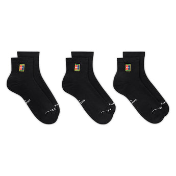 Unisex Everyday Elevated Ankle Socks (3 Pairs)-Socks-Nike-IH8635-902_1-Tennis Express