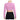 Women's Paris Court Slam Long Sleeve Tennis Crop Top Lt Magenta and Tattoo