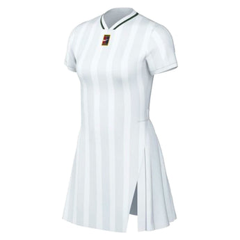 Women's London Court Dri-FIT Slam Tennis Dress White,Apparel,Nike,,,Tennis Express,II3462-100