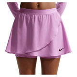 Women's Paris Court Slam High-Rise Woven Tennis Skort,Apparel,Nike,503 Lt Magenta,XS,Tennis Express,II3469-503