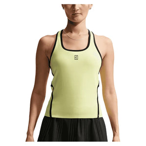 Women's Court Dri-FIT Advantage Novelty Tennis Tank,Apparel,Nike,736 Lt Lemon Twist,XS,Tennis Express,II3606-S26-736-3