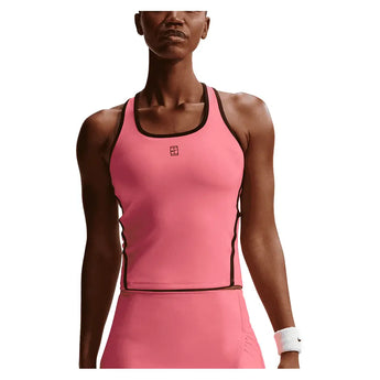 Women's Court Dri-FIT Advantage Novelty Tennis Tank,Apparel,Nike,897 Sea Coral,XS,Tennis Express,II3606-S26-897-3