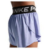 Girls' Pro Dri-FIT 2in1 Knit Training Short Light Thistle and Black-Apparel-Nike-II3640-4-Tennis Express