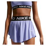 Girls' Pro Dri-FIT 2in1 Knit Training Short Light Thistle and Black-Apparel-Nike-II3640-569-X-Tennis Express