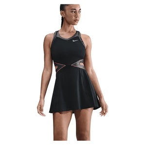 Women's New York Court Dri-FIT Slam Tennis Dress-Apparel-Nike-II6186-010_2-Tennis Express