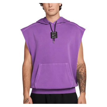 Men's Paris Court Slam Sleeveless Tennis Pullover Hoodie,Apparel,Nike,522 Bright Violet,XS,Tennis Express,IIF1938-522