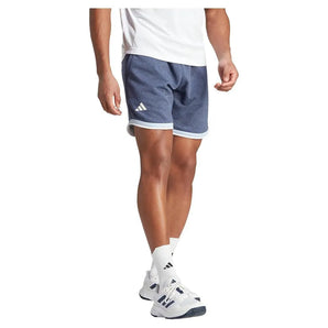 Men's Clubhouse 9 inch Premium Classic Tennis Shorts Noble Indigo-Apparel-Adidas-IJ4858-7-F23-3-Tennis Express