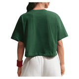 Women's Court Slam Crop Tennis Tee,Apparel,Nike,,,Tennis Express,IM0310-341-1