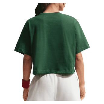 Women's Court Slam Crop Tennis Tee,Apparel,Nike,,,Tennis Express,IM0310-341-1
