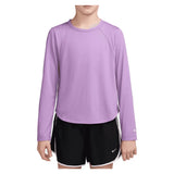 Girls' Dri-FIT Tempo Long-Sleeve Running Top Violet Star, Nike, Violet Star, Tennis Express, IM3662-589H26-VIOLET-STAR-1