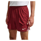 Men's New York Court Dri-FIT Slam U2 Tennis Short Team Red and Pale Ivory,Apparel,Nike,Team Red/Pale Ivory,XS,Tennis Express,IM5776-677F26-3