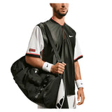 Men's New York Court Dri-FIT Slam Wild Short Sleeve Tennis Top Black Spruce and White,Apparel,Nike,Black Spruce/White,XS,Tennis Express,IM5785-317F26-3