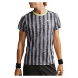 Men's Court Dri-FIT Victory Printed Tennis Top, Nike, 254 Medium Ash/Lt Lemon Twist, Tennis Express, IM6086-H26-254-MEDIUM-ASH-LT-LEMON-TWIST-1