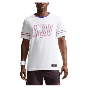 Men's Carlos New York Court Dri-FIT Cotton Tennis Tee,Apparel,Nike,100 White,XS,Tennis Express,IM6121-F26-100-3