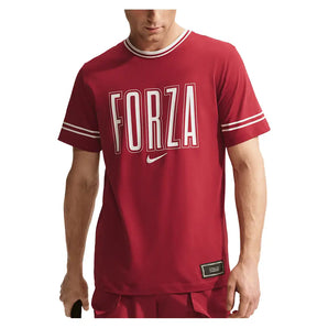 Men's Jannik Sinner New York Court Dri-FIT Tennis T-Shirt,Apparel,Nike,677 Team Red,XS,Tennis Express,IM6123-F26-677-3