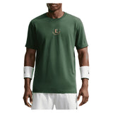Men's Court Heritage Tennis Tee,Apparel,Nike,323 Fir,XS,Tennis Express,IM6128-323