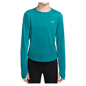 Girls' Dash Dri-FIT Long-Sleeve Training Top Energy and White,Apparel,Nike,Energy/White,XS,Tennis Express,IM6264-300