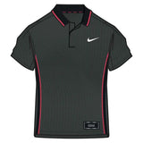 Men's New York Court Aero-FIT Slam Tennis Polo,Apparel,Nike,317 Black Spruce/White,XS,Tennis Express,IM6588-F26-317-1