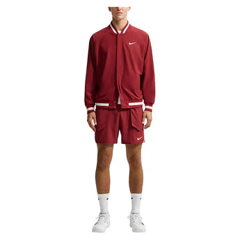 Men's New York Court Dri-FIT Slam Tennis Jacket Team Red and Pale Ivory,Apparel,Nike,,,Tennis Express,IM6590-317F26-5