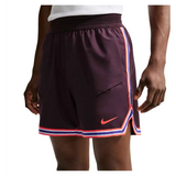 Men's New York Court Dri-FIT Slam U1 Tennis Short Burgundy Ash and Bright Crimson,Apparel,Nike,Burgundy Ash/Bright Crimson,XS,Tennis Express,IM6605-514F26-3_e39f2f4b-2e55-466b-9186-1510e21f21b1