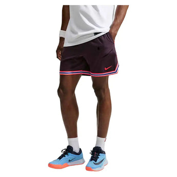 Men's New York Court Dri-FIT Slam U1 Tennis Short Burgundy Ash and Bright Crimson,Apparel,Nike,,,Tennis Express,IM6605-514F26-5_64039049-2cdf-4cc6-92f6-3d1918fca786