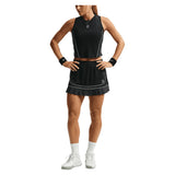 Women's Court Dri-FIT Advantage Novelty Tennis Tank Black and White, Nike, Tennis Express, IM9409-010B-2