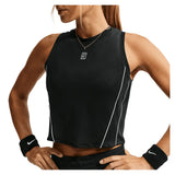 Women's Court Dri-FIT Advantage Novelty Tennis Tank Black and White,Apparel,Nike,Black/White,XS,Tennis Express,IM9409-010B-3_4fcd6b2d-4e6a-4660-bf40-8be90f8e1c34