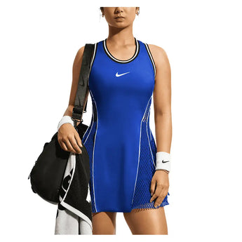 Women's New York Court Slam Tennis Dress,Apparel,Nike,417 Old Royal/White,XS,Tennis Express,IM9420-F26-417-3