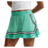 Women's New York Court Slam High-Rise Tennis Skort,Apparel,Nike,356 Mint/Black,XS,Tennis Express,IM9423-F26-346-3