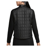 Women's Court Advantage Therma-FIT Midlayer Tennis Top Black and White, Nike, Tennis Express, IM9438-010H26-1