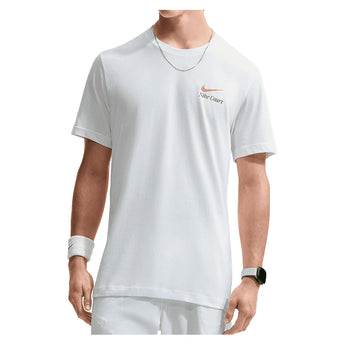 Men's Court Dri-FIT Studio Tennis T-Shirt,Apparel,Nike,100 White,S,Tennis Express,IM9659-100