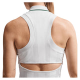 Women's London Court Dri-FIT Slam Tennis Tank White,Apparel,Nike,,,Tennis Express,IO0473-100-2
