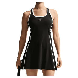 Women's Court Dri-FIT Advantage Novelty Tennis Dress,Apparel,Nike,010 Black/White,XS,Tennis Express,IO0475-010_38bf4b1a-7d64-4fde-9da8-a28f2f7a8ed6