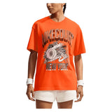 Unisex New York Court Slam Tennis Tee,Apparel,Nike,820 Brilliant Orange,2XS,Tennis Express,IO0930-F26-820-3