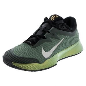 Men's New York Vapor Pro 3 Premium Tennis Shoes Camo Green and Metallic Gold,Footwear,Nike,Camo Green/Metallic Gold,6,Tennis Express,IO3836-300F26copy