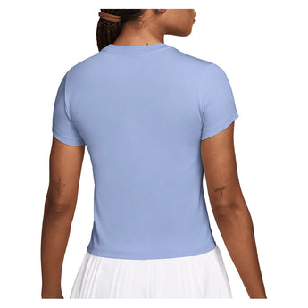 Women's Court Heritage Tennis Tee Aluminum,Apparel,Nike,,,Tennis Express,IO4245-468F26-2