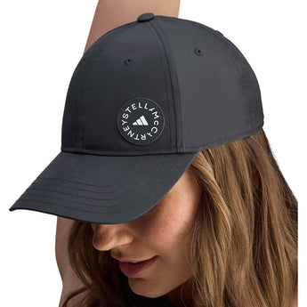 Women's Stella McCartney Tennis Cap Black and White-Apparel-Adidas-IP0394_32-Tennis Express