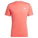Men's Freelift Tennis Top Preloved Scarlet and Bright Red-Apparel-Adidas-IP1941-U24-Tennis Express