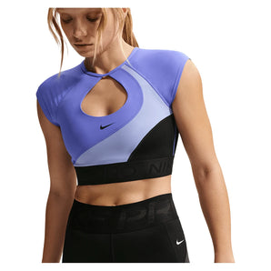 Women's Pro Sculpt Short Sleeve Tennis Bra-Apparel-Nike-IQ0366-010_1-704934Tennis Express