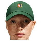 Unisex Club Court Logo Unstructured Tennis Cap Gorge Green-Apparel-Nike-IQ1321-341_2-Tennis Express