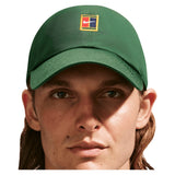 Unisex Club Court Logo Unstructured Tennis Cap Gorge Green-Apparel-Nike-IQ1321-341_3-Tennis Express