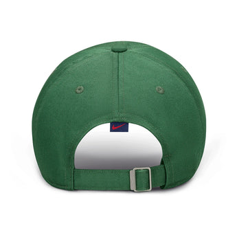 Unisex Club Court Logo Unstructured Tennis Cap Gorge Green-Apparel-Nike-IQ1321-341_6-Tennis Express